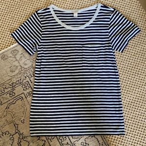 J Crew striped tee shirt